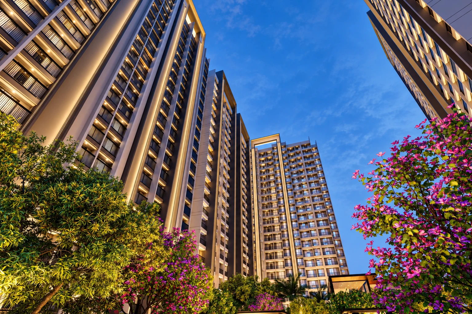 The Aura · Courtyard